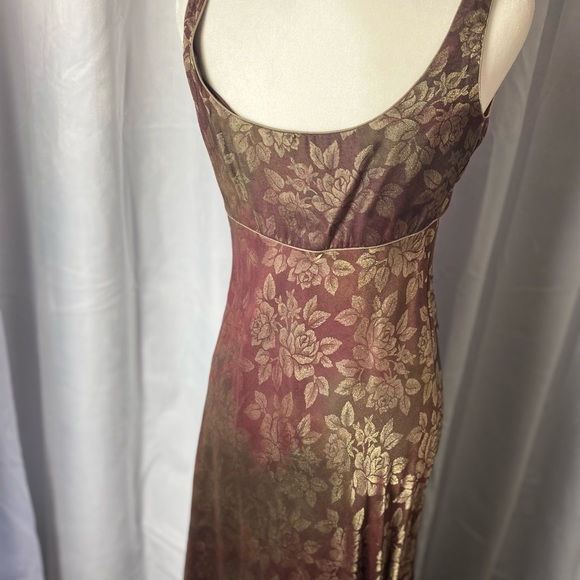 CYNTHIA ROWLEY full length cocktail dress. - Picture 9 of 11